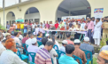 রূপগঞ্জে জমি রক্ষার দাবিতে গণস্বাক্ষর, প্রতিবাদ মিছিল