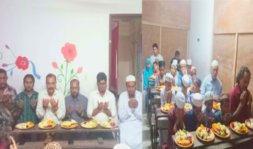 বন্দরে এতিম মাদ্রাসা শিক্ষার্থীদের নিয়ে সাংবাদিকদের ফল উৎসব