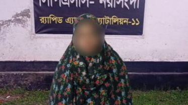 রূপগঞ্জ থেকে নরসিংদীতে শিশুর পা মুচড়ে দেওয়া নারী গ্রেপ্তার
