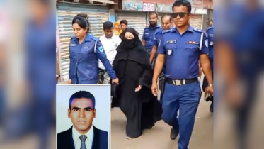 ফতুল্লায় স্বামীকে জবাই করে হত্যার অভিযোগে স্ত্রী গ্রেপ্তার