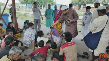স্বাধীনতা দিবসে পথশিশুদের মাঝে খাবার বিতরণে জামায়াত