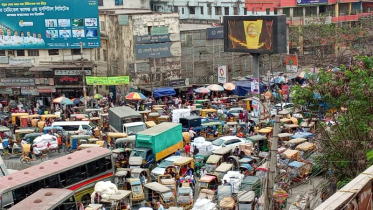 ঘণ্টার পর ঘণ্টা আটকে ভোগান্তিতে নগরবাসী