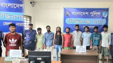 সিদ্ধিরগঞ্জে মাদকবিরোধী পৃথক অভিযানে ১১ জন গ্রেফতার