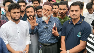 নবীন বরণ নিয়ে তোলারাম কলেজে উত্তেজনা, থামালেন অধ্যক্ষ