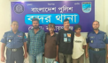 বন্দরে চুরি মামলার আসামিসহ গ্রেপ্তার ৪ বন্দরে চুরি মামলার আসামিসহ গ্রেপ্তার ৪