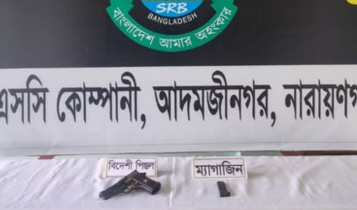 আড়াইহাজারে পরিত্যক্ত জমিদার বাড়ি থেকে বিদেশি পিস্তল উদ্ধার আড়াইহাজারে পরিত্যক্ত জমিদার বাড়ি থেকে বিদেশি পিস্তল উদ্ধার