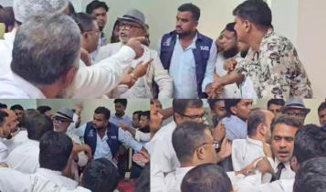 বার ভবনে বিএনপির আইনজীবীদের হাতাহাতি, লাঞ্ছিত সাখাওয়াত বার ভবনে বিএনপির আইনজীবীদের হাতাহাতি, লাঞ্ছিত সাখাওয়াত