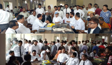 আদালত পাড়ায় দুইমেরুতে বিএনপিপন্থী আইনজীবীদের অবস্থান