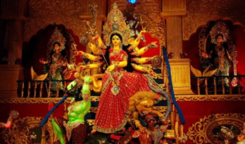 নারায়ণগঞ্জে মহাষষ্ঠীতে দুর্গাপূজার মূল আনুষ্ঠানিকতা শুরু নারায়ণগঞ্জে মহাষষ্ঠীতে দুর্গাপূজার মূল আনুষ্ঠানিকতা শুরু