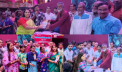 আমলাপাড়ায় শঙ্খধ্বনি প্রতিযোগিতা, সম্প্রীতির বার্তা দিলেন খোরশেদ আমলাপাড়ায় শঙ্খধ্বনি প্রতিযোগিতা, সম্প্রীতির বার্তা দিলেন খোরশেদ