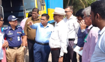 দুর্গাপূজার বিসর্জন ঘাট পরিদর্শনে নাসিক প্রশাসক, ডিসি ও এসপি দুর্গাপূজার বিসর্জন ঘাট পরিদর্শনে নাসিক প্রশাসক, ডিসি ও এসপি