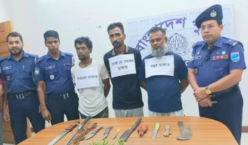 বন্দরে ১১ মামলার আসামি খোকন ডাকাতসহ গ্রেপ্তার ৩ বন্দরে ১১ মামলার আসামি খোকন ডাকাতসহ গ্রেপ্তার ৩