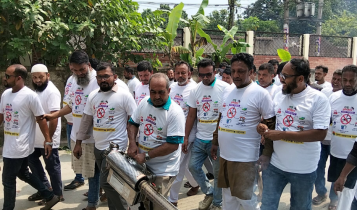 ডেঙ্গু প্রতিরোধে মহানগর যুবদলের সচেতনতামূলক কর্মসূচি