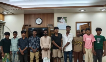 লাঙ্গলবন্দে আওয়ামী লীগের ঝটিকা মিছিল, গ্রেপ্তার ১১