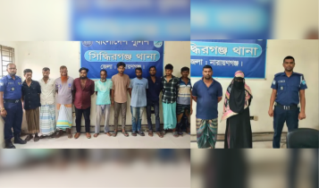 সিদ্ধিরগঞ্জে পুলিশের অভিযানে ২১ জন গ্রেপ্তার