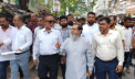 কদমরসুল সেতু নির্মাণের অগ্রগতি পরিদর্শনে এমপি কালাম ও প্রশাসক সাখাওয়াত